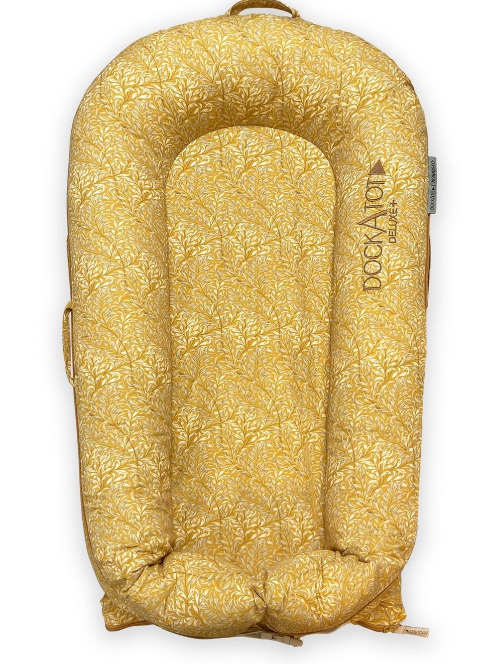 EUC DockATot Deluxe+ Replacement Cover, Morris & Co -Golden Willow Boughs